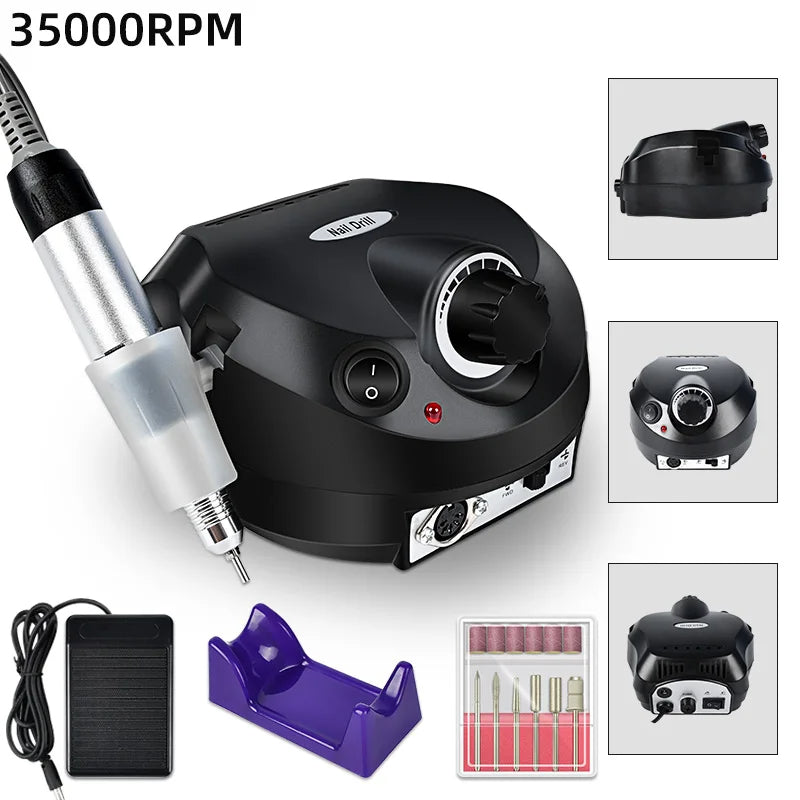 35000RPM Professional Manicure Machine