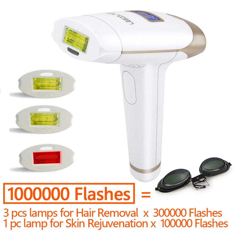 Lescolton IPL Hair Removal T-009i Epilator 700000 Flash LCD Display Machine