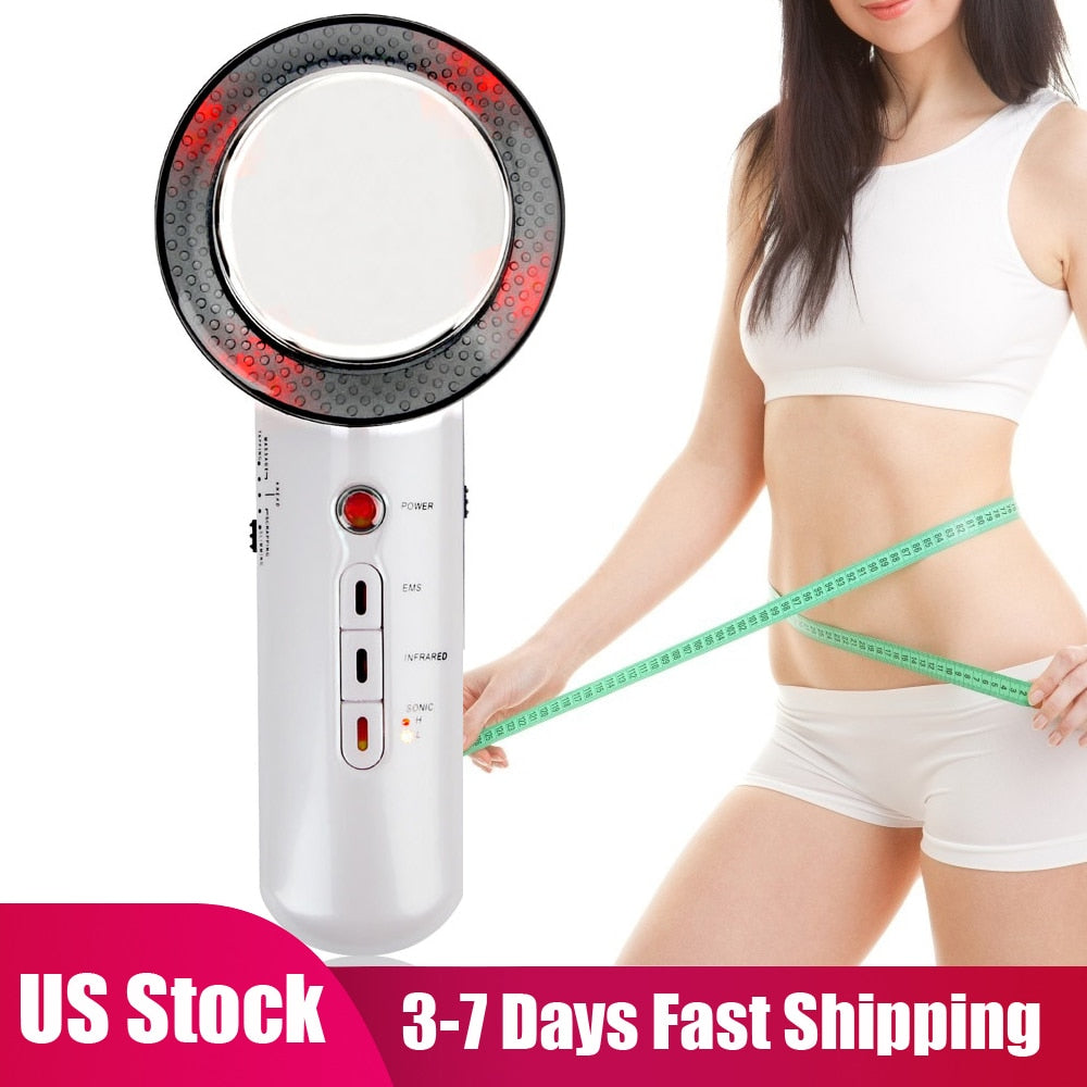 Ultrasound Cavitation EMS Fat Burner Electric Body Slimming Massager