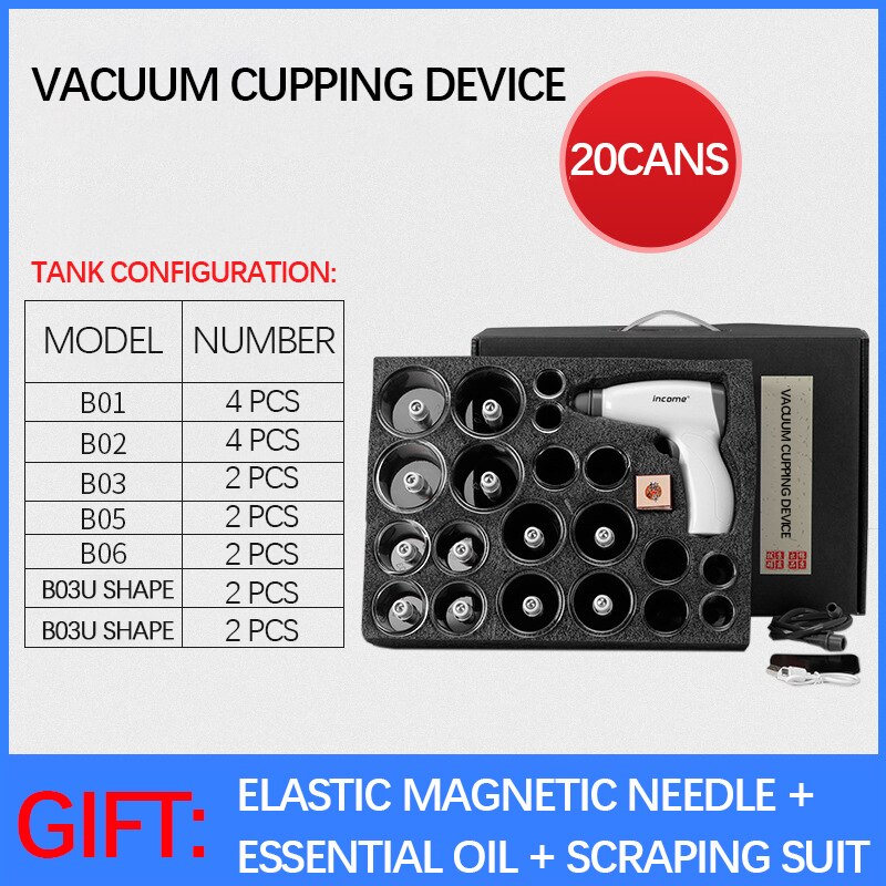 Vacuum Cupping Suction Therapy Device