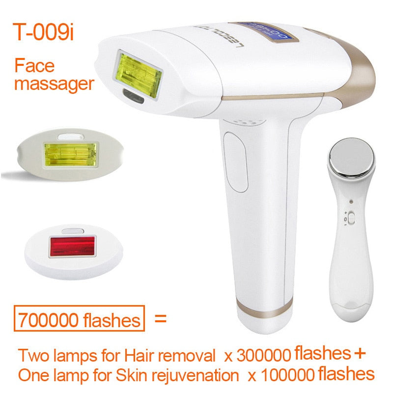 Lescolton IPL Hair Removal T-009i Epilator 700000 Flash LCD Display Machine