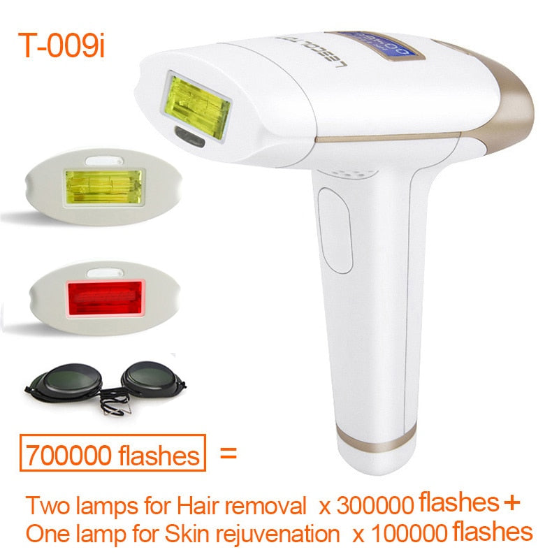 Lescolton IPL Hair Removal T-009i Epilator 700000 Flash LCD Display Machine