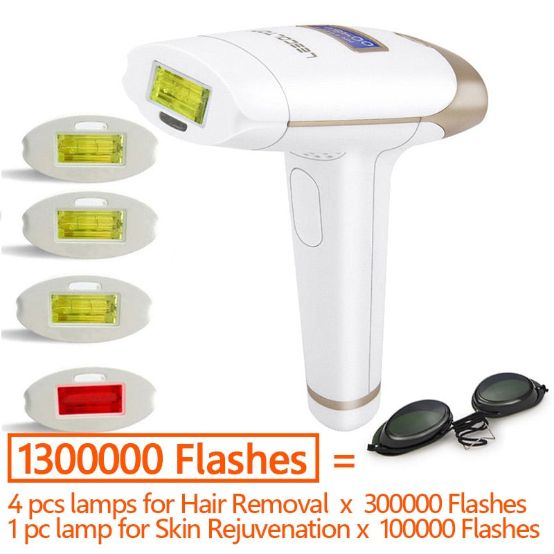 Lescolton IPL Hair Removal T-009i Epilator 700000 Flash LCD Display Machine