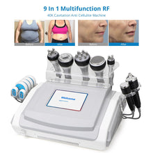 Load image into Gallery viewer, 9in1 Ultrasonic Cavitation Radio Frequency RF Vacuum Body Beauty Health Machine