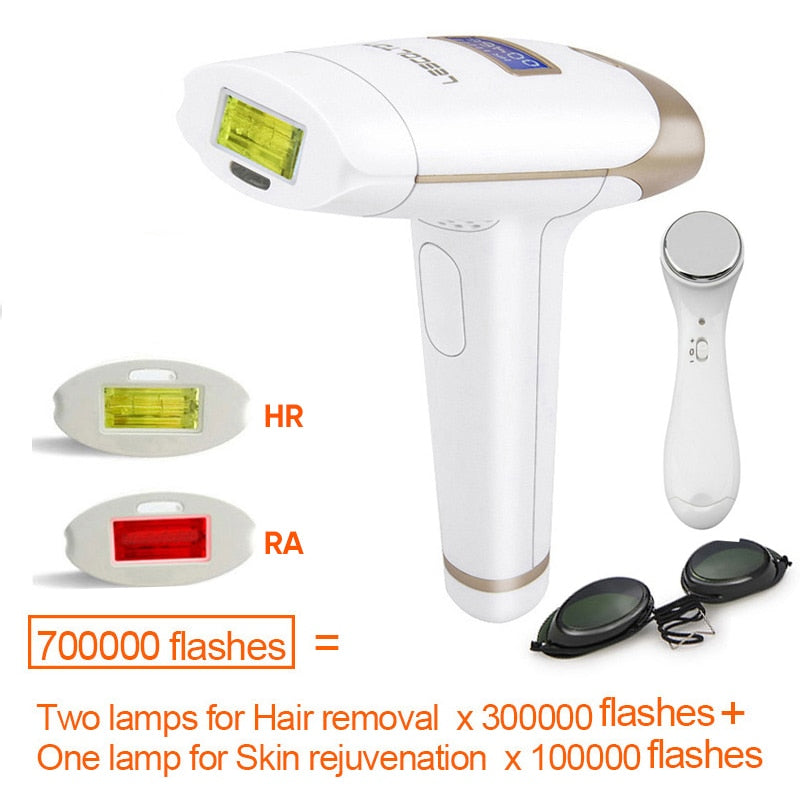 Lescolton 2in1 IPL Epilator Hair Removal LCD Display Machine (model T-009i)