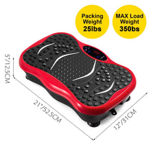 Load image into Gallery viewer, Vibration Platform Plate Whole Body Massager Machine For Fat Burning