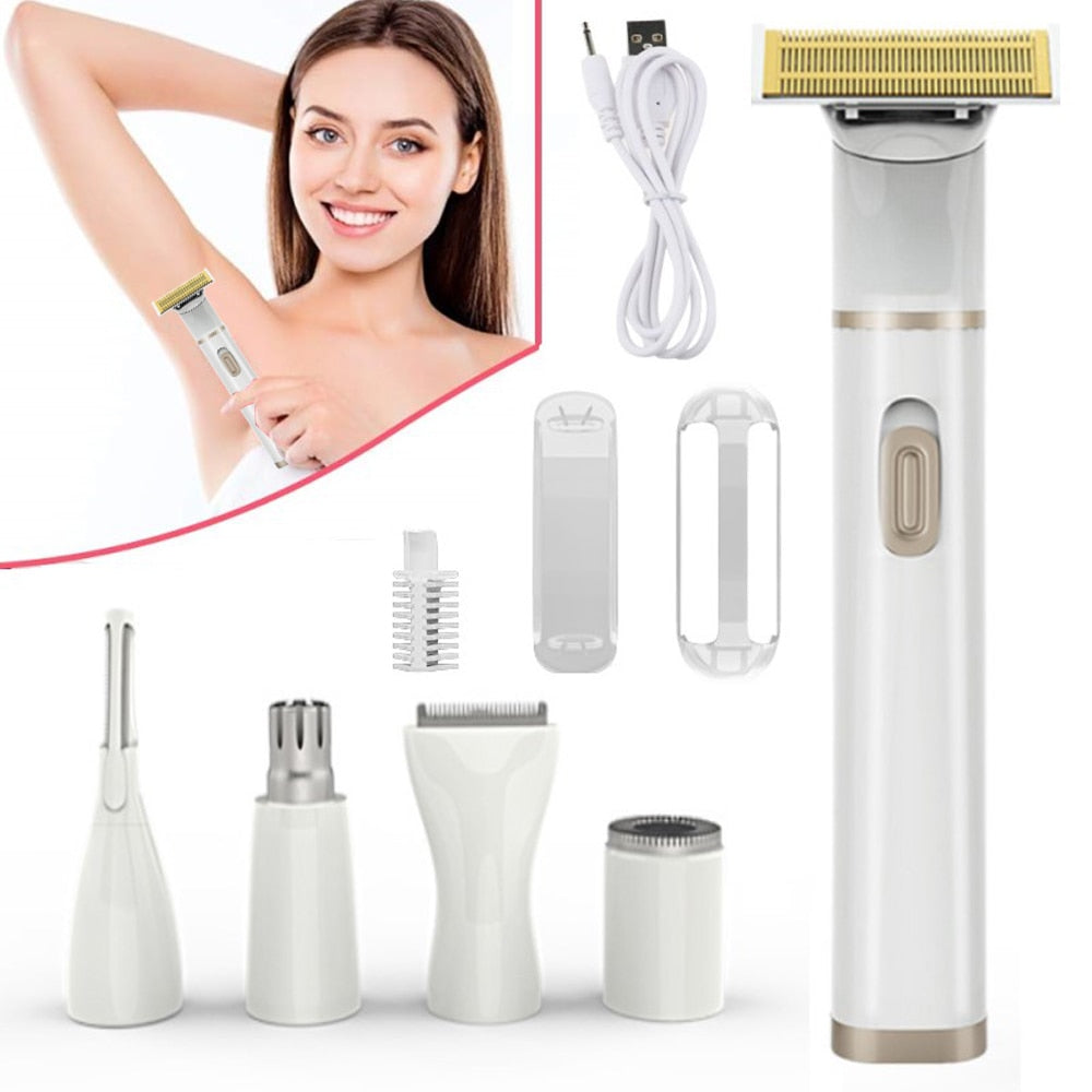 Electric Bikini Trimmer Precise Eyebrow Razor